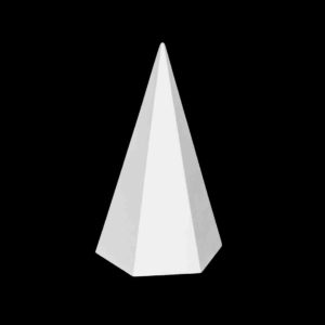 gipsovaya-figura-piramida-6-grannaya