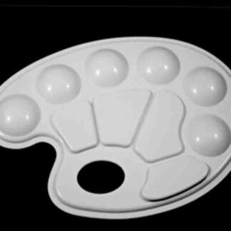 Палитра пластиковая овальная 17х22 см. D.K.ART CRAFT RG - 10006