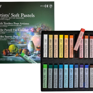 Пастель сухая мягкая MPV-24 Mungyo 24 цвета