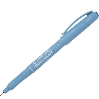 Ручка лайнер Centropen Document черный 0.3 мм