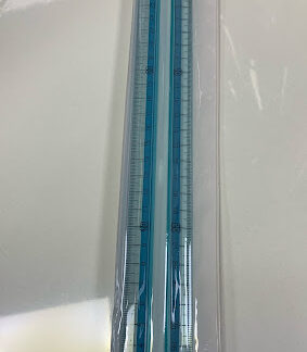 Линейка тройная с ручкой 30 см Form One