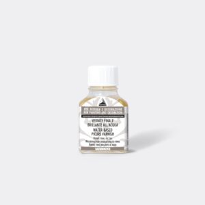 Лак Покривний водно-акриловий глянцевий Maimeri Waterbased picture varnish 75 мл № 668