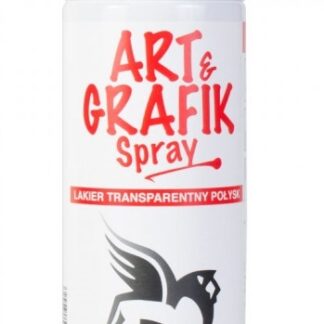 Лак аерозоль акриловий глянсовий прозорий Renesans Art and Grafik Spray 400 мл