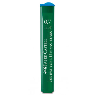 Грифель Faber-Castell Polymer 12 шт 0.7 мм HB
