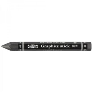 Олівець бездеревний шестигранний Koh-i-Noor Grafphite stick 8971 4В графітний