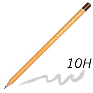 Олівець чорнографітних Koh-i-Noor 1500 10H