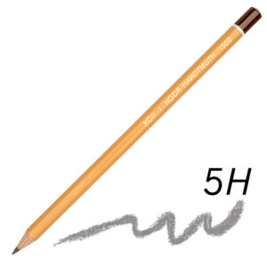 Олівець чорнографітних Koh-i-Noor 1500 5H