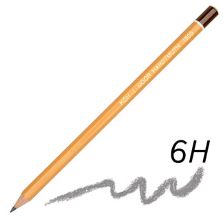 Олівець чорнографітних Koh-i-Noor 1500 6H