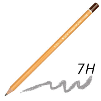 Олівець чорнографітних Koh-i-Noor 1500 7H