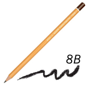 Олівець чорнографітних Koh-i-Noor 1500 8B
