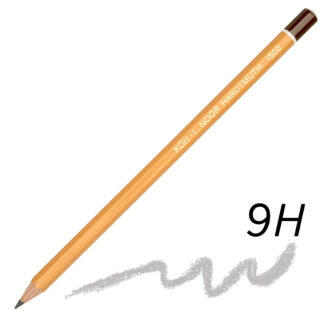 Олівець чорнографітних Koh-i-Noor 1500 9H