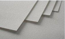 Картон хром-ерзац 70x100 см 380 гр біло-сірий