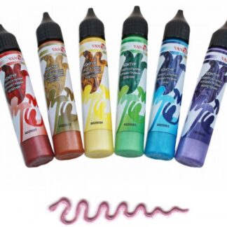 Контур універсальний перламутровий Van Pure 25 мл Бордовий 008