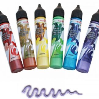 Контур універсальний перламутровий Van Pure 25 мл Фіолетовий 009