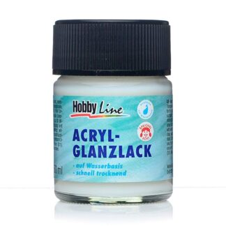Лак акриловий на водній основі HobbyLine 50 мл 401 глянсовий