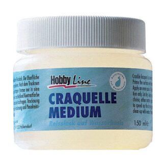 Лак кракелюрний однокомпонентний HobbyLine 150 мл 420