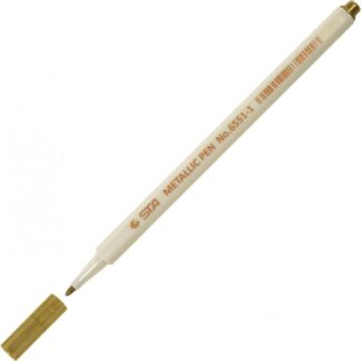 Маркер металік STA 6551-1 золотий круглий