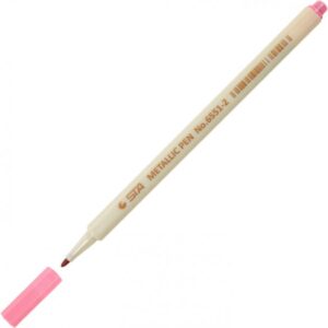 Маркер металік STA 6551-2 червоний круглий