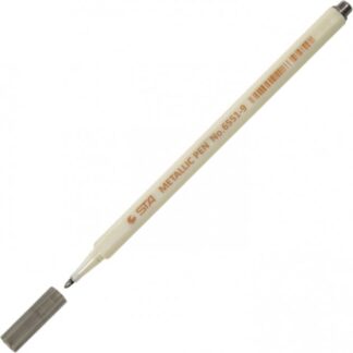 Маркер металік STA 6551-9 чорний круглий