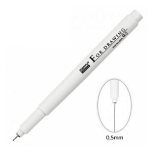 Мульти-лайнер чорний Marvy Uchida For Drawing 4600-S 0.5 мм