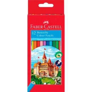 Набір олівців кольорових Faber-Castell Classic Color Замок і лицарі 12 кол
