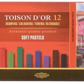 Пастель суха м'яка квадратна Koh-i-Noor TOISON D'OR 8582 12 кол