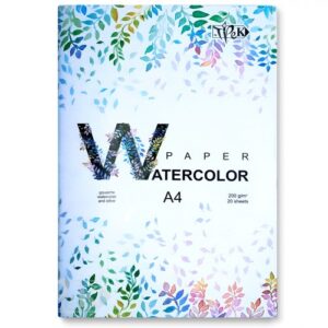 Папка для акварелі Трек Словаччина А4 200 гр 20 аркушів фактурна