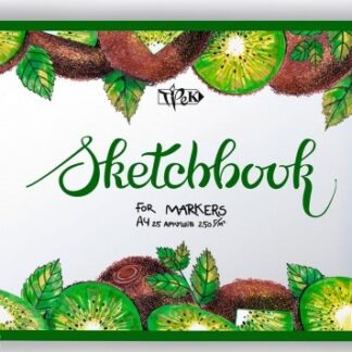 Скетчбук для маркерів Трек А4 250 гр 25 л на спіралі