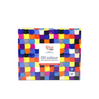 Набір фарби масляної ROSA Studio 20 мл 24 кол