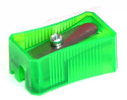 Точилка для олівця Faber-Castell пластикова прозора