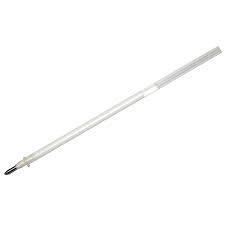 Гелевий стрижень Crown "Hi-Jell Pastel" пастель білий, 138мм, 0,8 мм