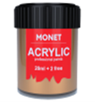 Фарба акрилова Monet 22 мл Золото  М2