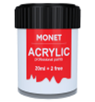 Фарба акрилова Monet 22 мл Біла 00