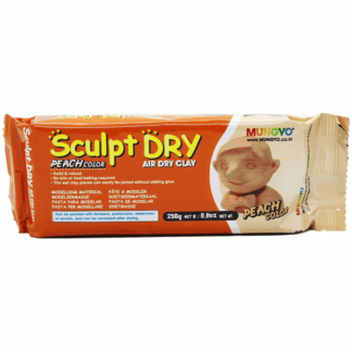 Самозастигаюча паста для моделювання Sculpt Dry 250 г персикова Mungyo