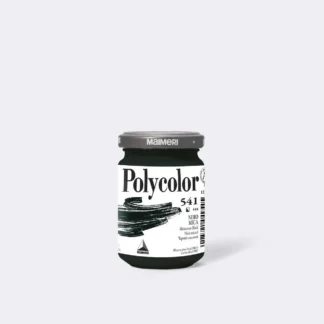 Фарба акрилова Maimeri POLYCOLOR 140 мл Чорний слюдяною 541